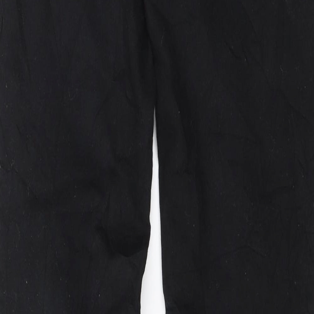 H&M Womens Black  Denim Jegging Jeans Size 6 L28 in