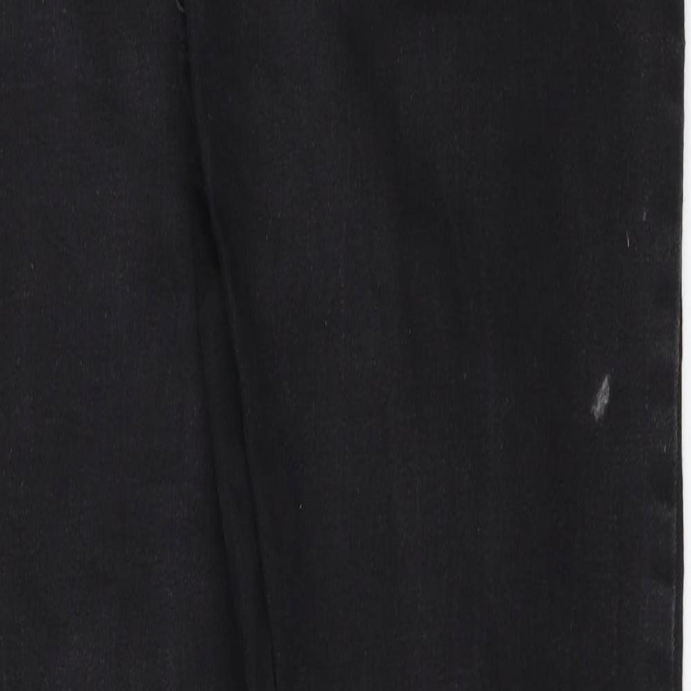 Denim & Co. Womens Black   Skinny Jeans Size 12 L26 in