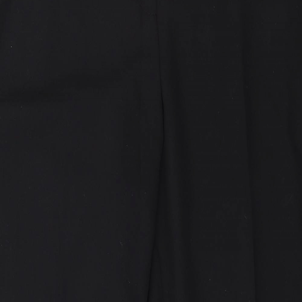 Preworn Womens Black   Dress Pants Trousers Size 18 L25 in