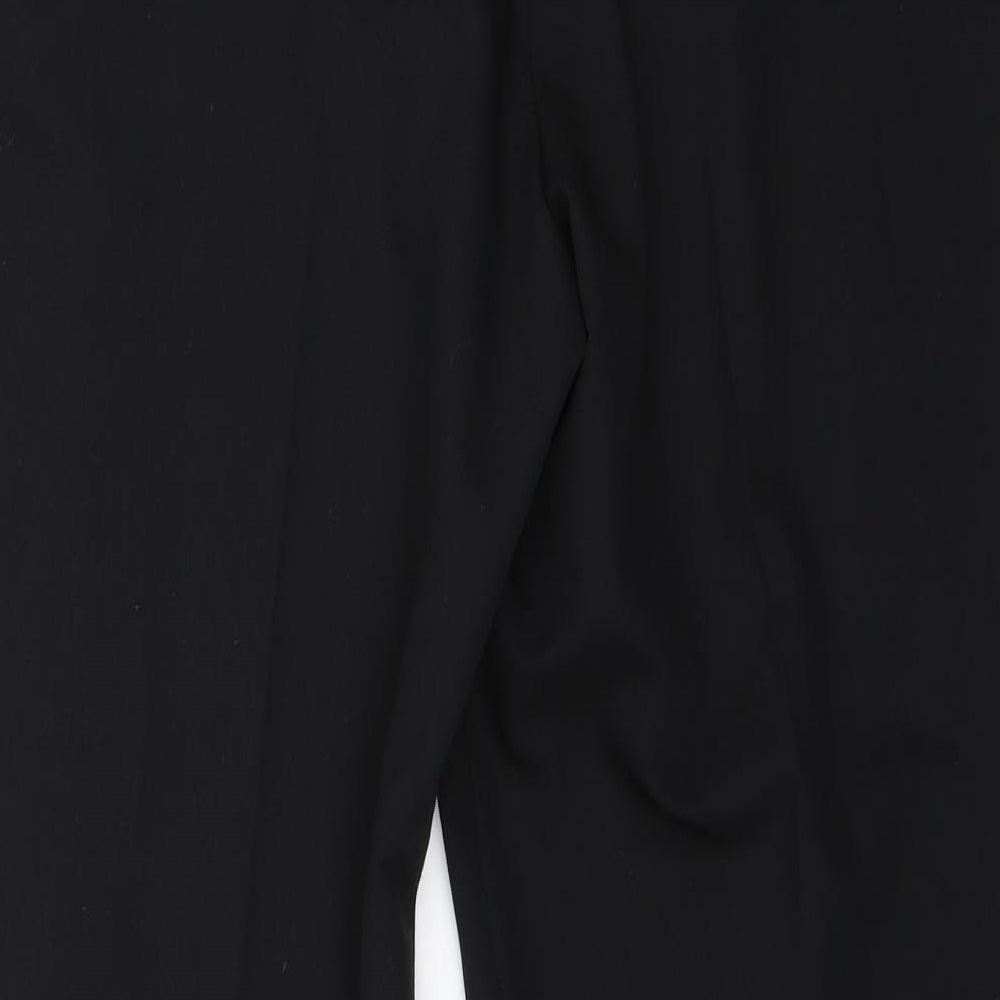 Preworn Womens Black   Dress Pants Trousers Size 18 L25 in