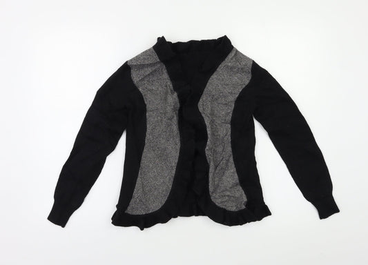 Preworn Womens Black   Cardigan Jumper Size S