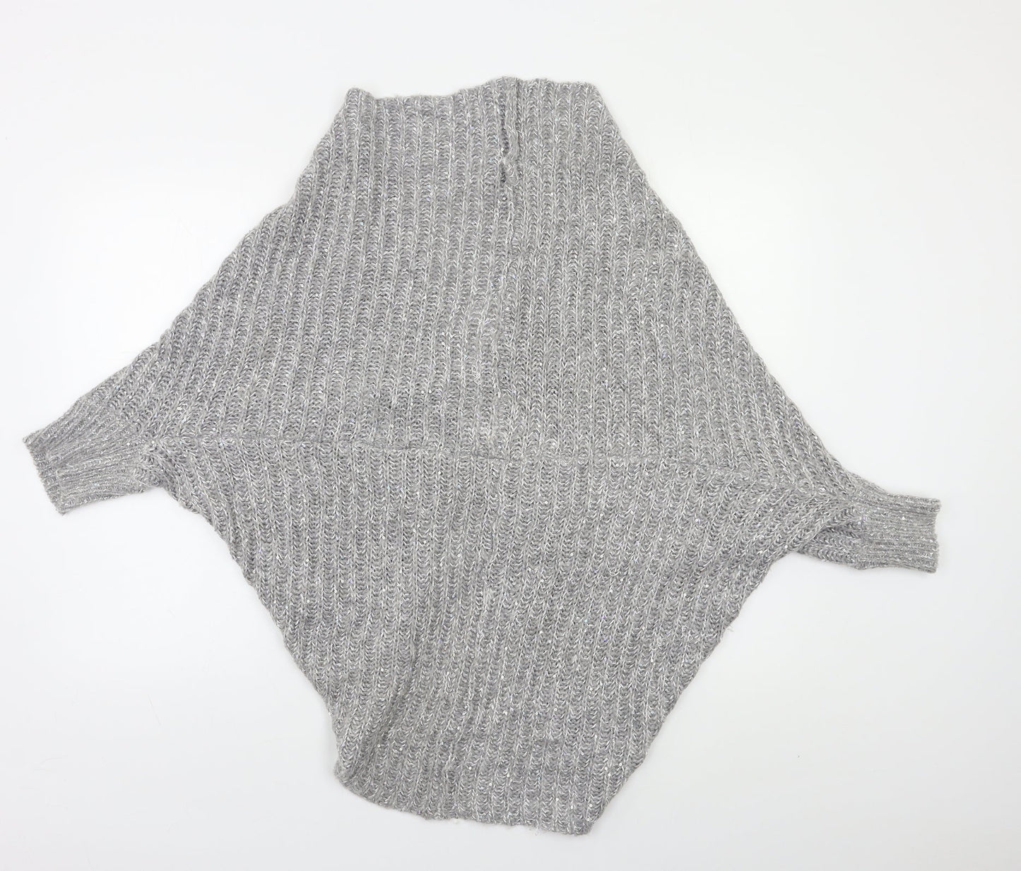 Oasis Womens Grey   Cardigan Jumper Size S