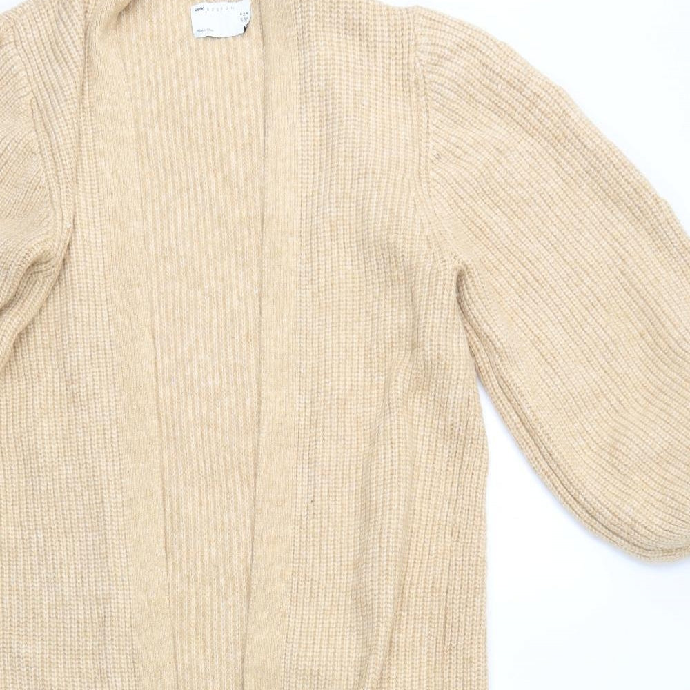 ASOS Womens Beige   Jacket Coatigan Size 8