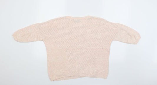 Topshop Womens Pink   Pullover Jumper Size 6