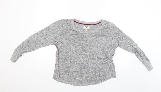 Night Owl Womens Grey   Pullover Jumper Size M