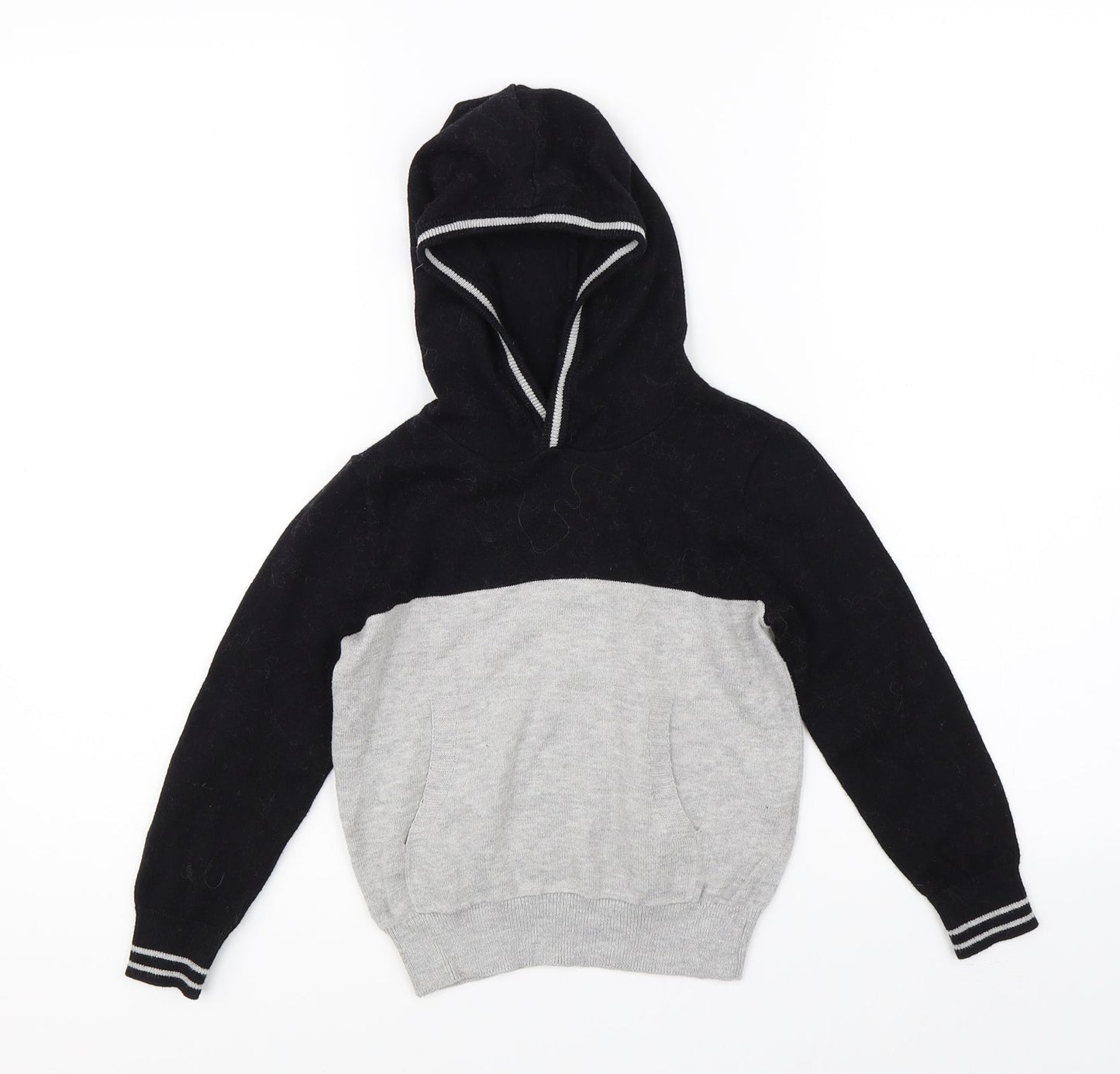 Boys Boys Grey   Pullover Hoodie Size 5 Years