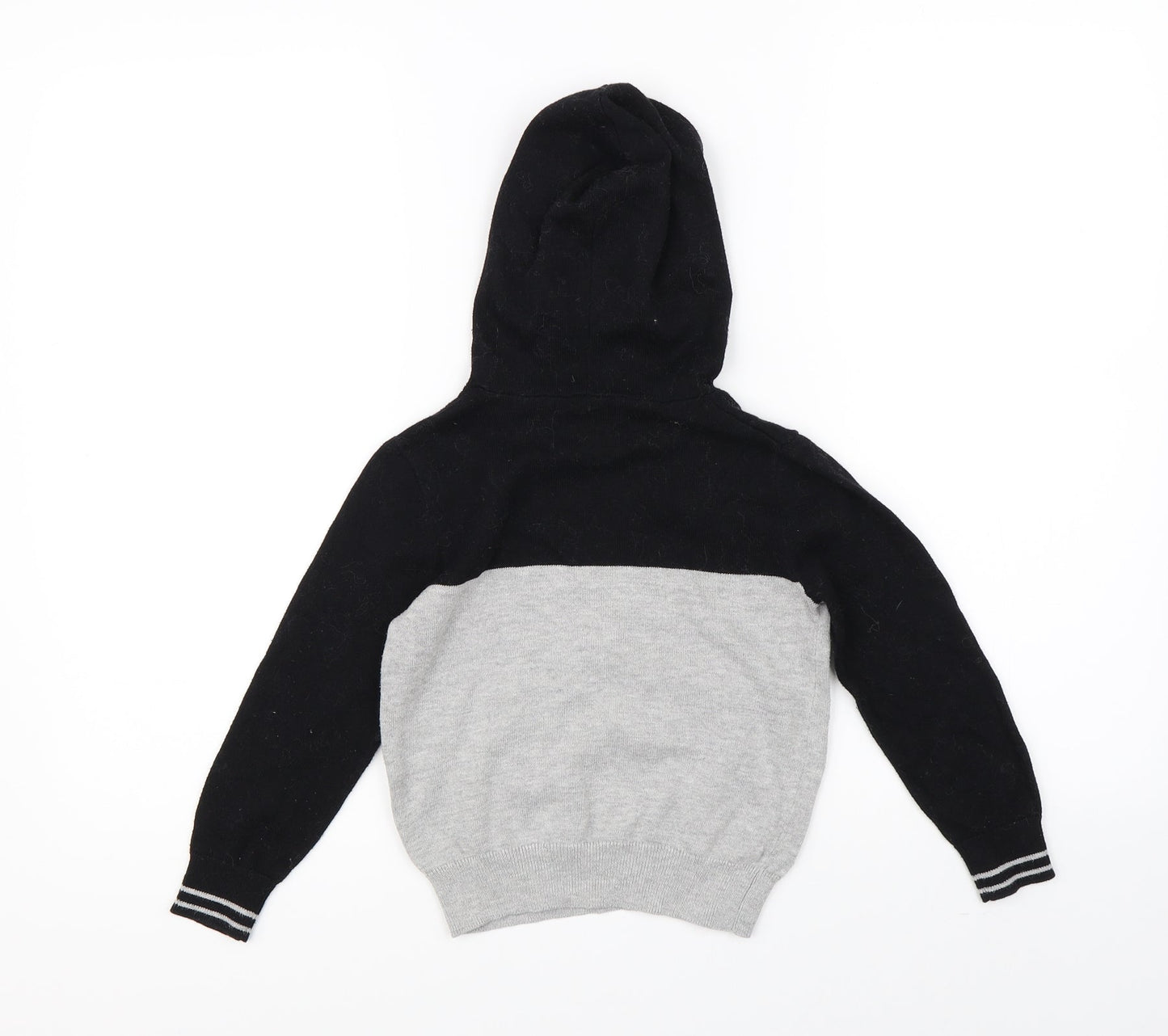 Boys Boys Grey   Pullover Hoodie Size 5 Years