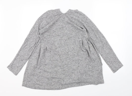 Zara Girls Grey   Pullover Jumper Size 13-14 Years