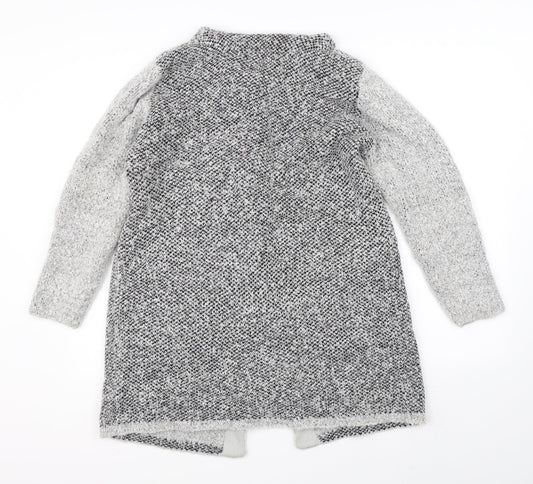 Paramour Womens Grey  Knit Jacket Coatigan Size M