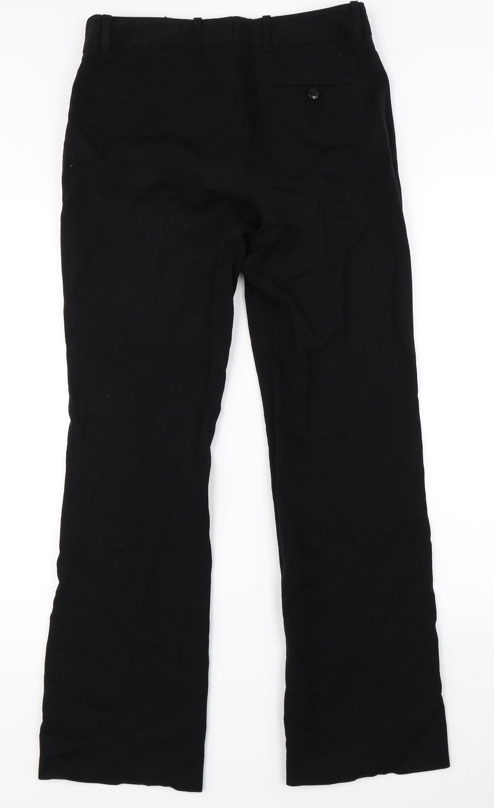 H&M Womens Black   Dress Pants Trousers Size 8 L28 in
