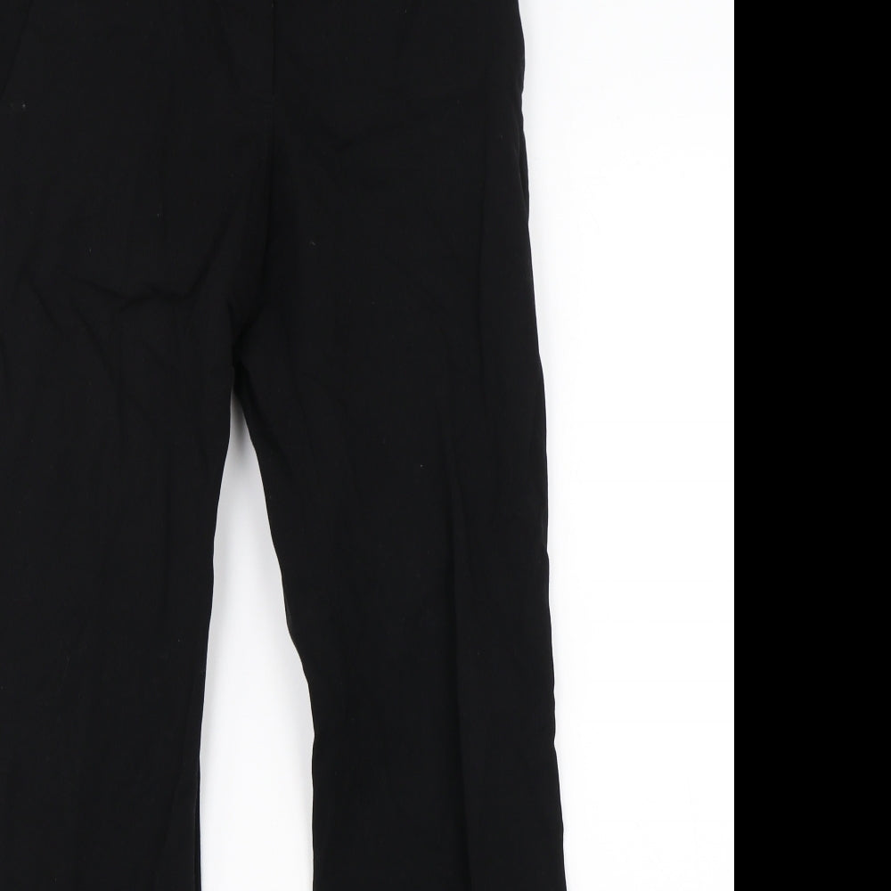 H&M Womens Black   Dress Pants Trousers Size 8 L28 in
