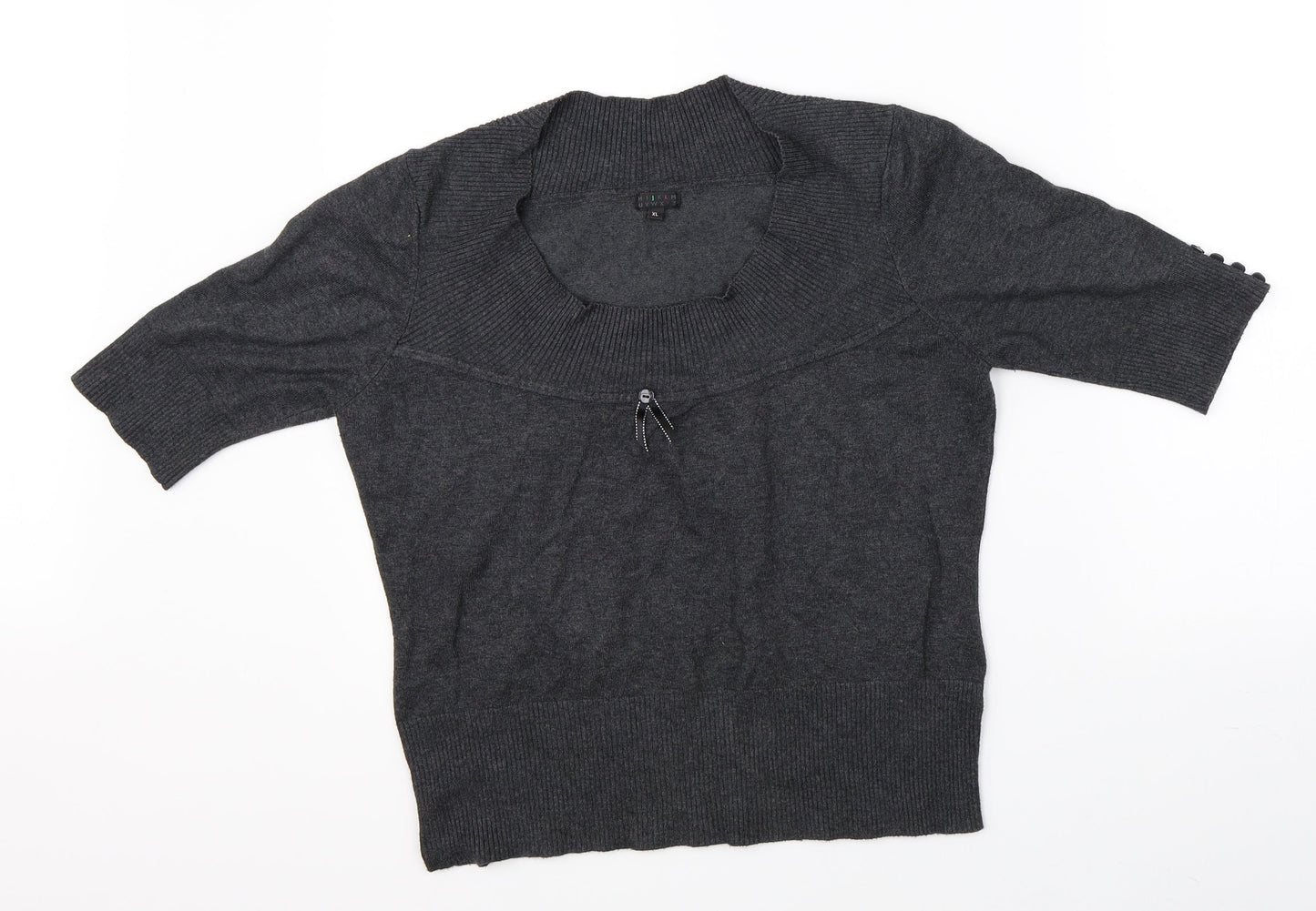 HIJKLM Womens Grey   Pullover Jumper Size XL