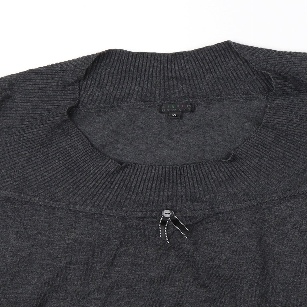 HIJKLM Womens Grey   Pullover Jumper Size XL