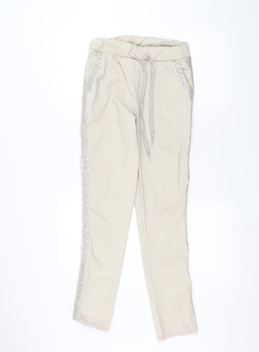 Preworn Womens Beige   Rain Trousers Trousers Size 26 in L30 in