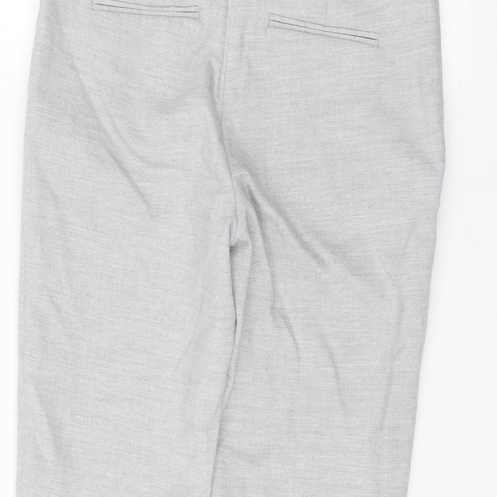 H&M Womens Grey   Trousers  Size 10 L24 in