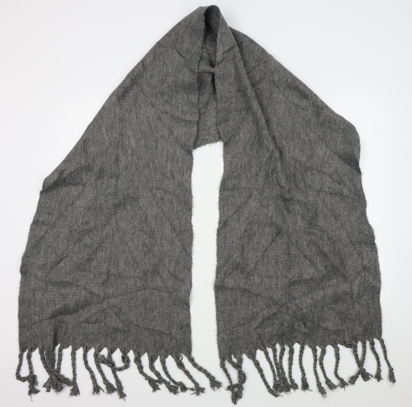 Preworn Unisex Grey    Scarf