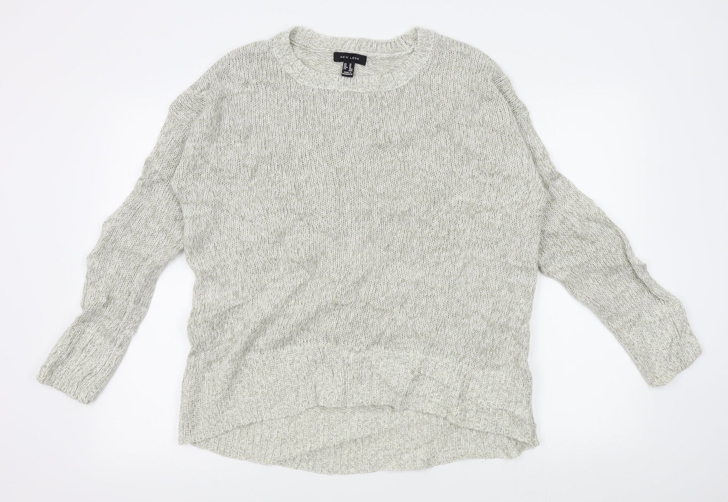 New Look Womens Grey   Pullover Jumper Size M