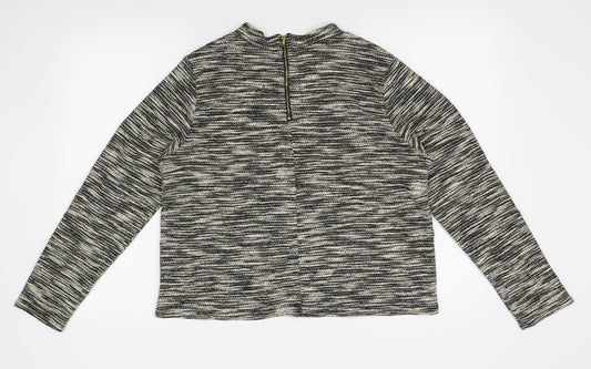 H&M Womens Grey   Pullover Jumper Size L
