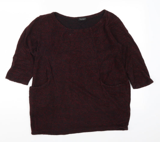 Luca Vanucci Womens Red   Pullover Jumper Size M