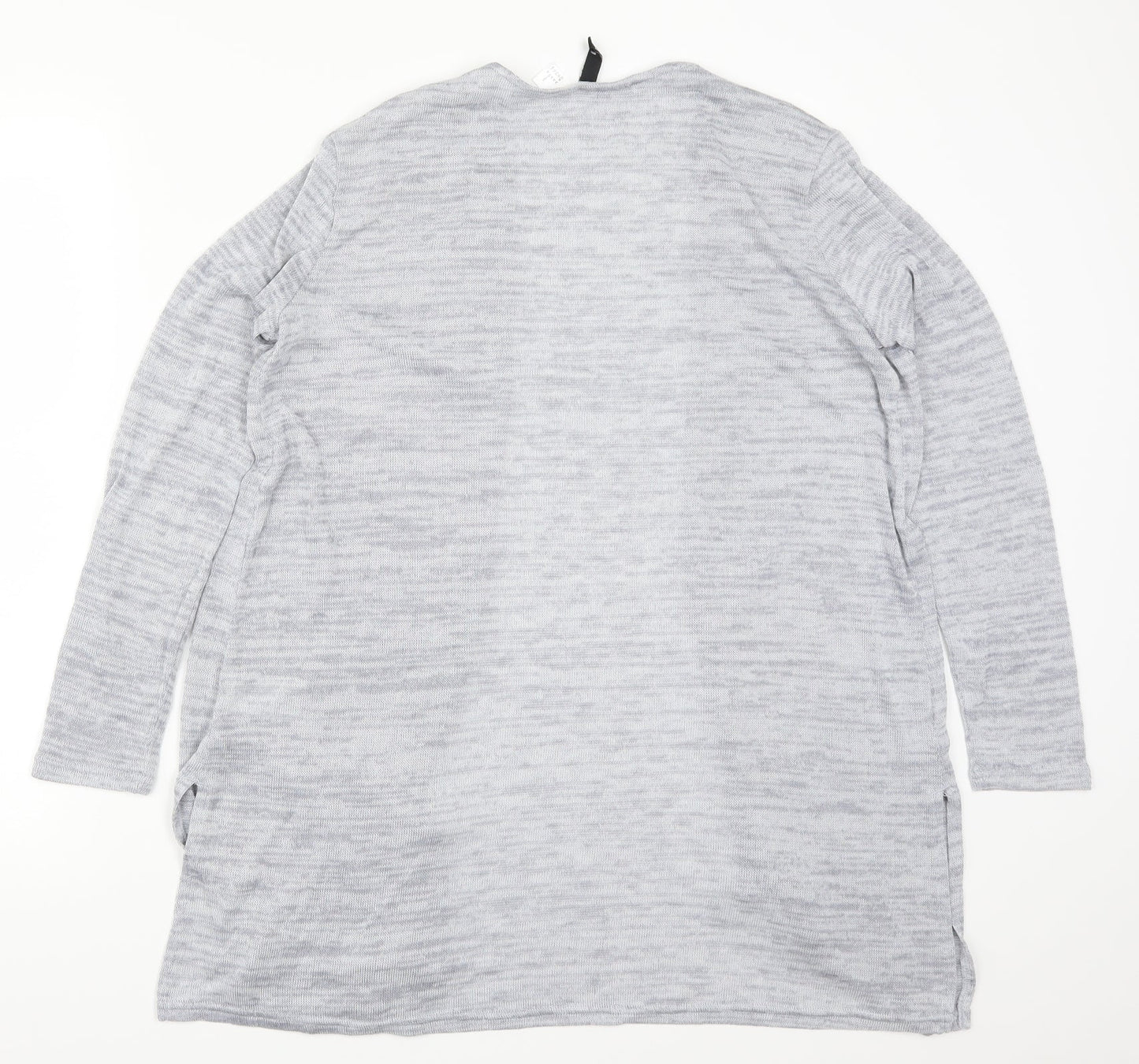 H&M Womens Grey   Cardigan Jumper Size M
