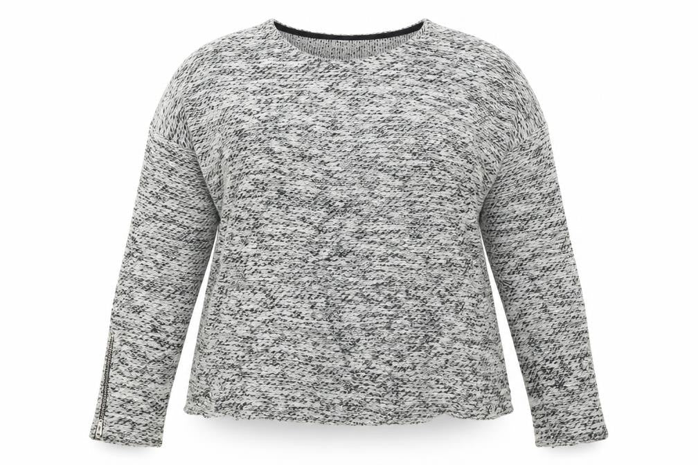 Marks and Spencer Womens Grey  Knit Pullover Jumper Size 14