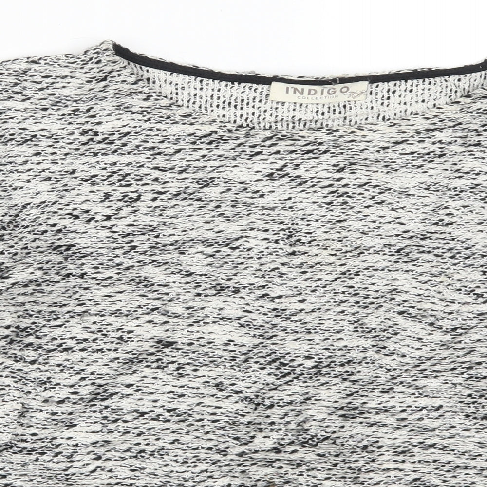 Marks and Spencer Womens Grey  Knit Pullover Jumper Size 14
