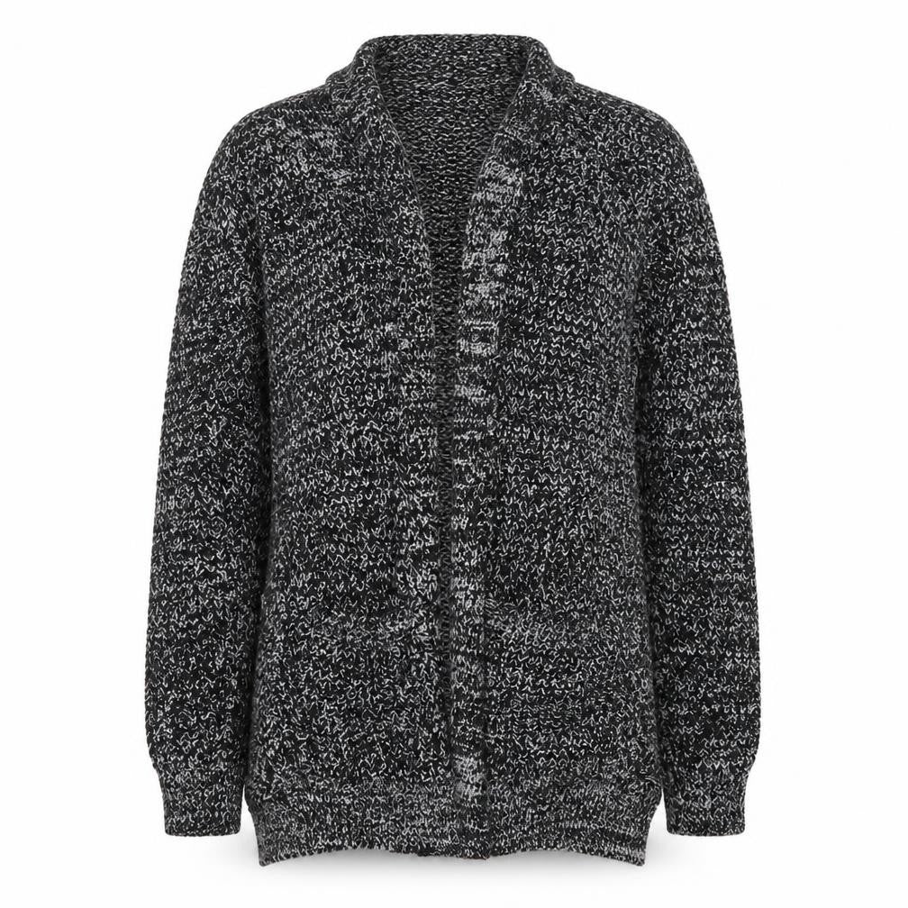 Papaya Womens Black  Knit Cardigan Jumper Size S