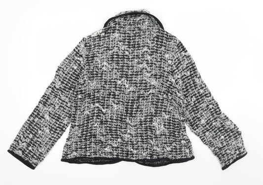 CC Womens Black  Knit Jacket  Size L