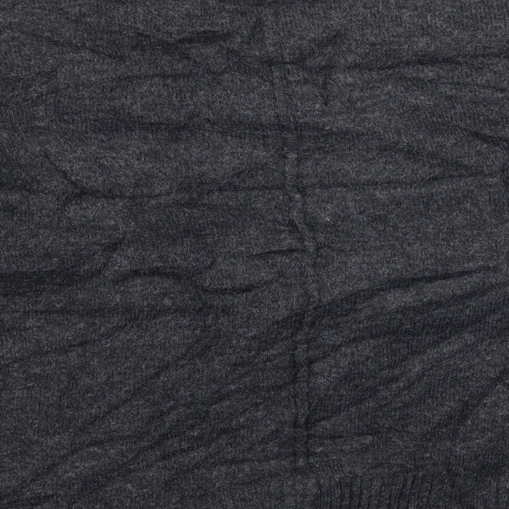 Debenhams Womens Grey  Knit Pullover Jumper Size 10