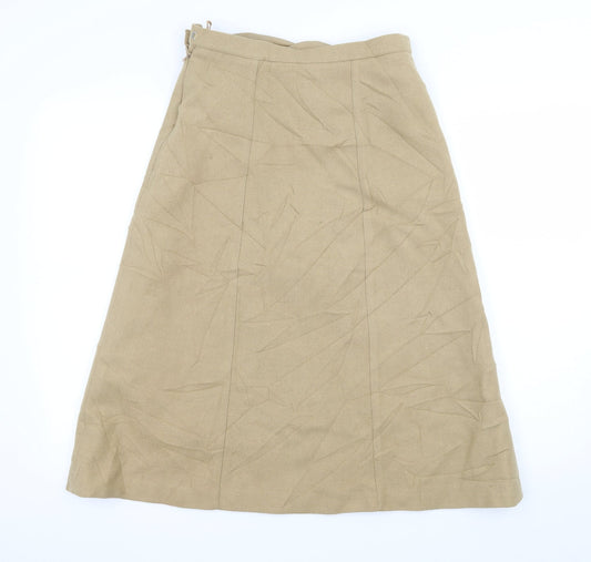 Dereta Womens Beige   Straight & Pencil Skirt Size 12