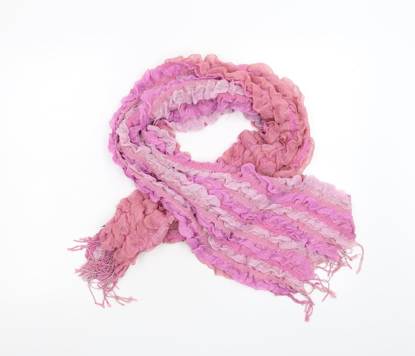 Preworn Womens Pink    Scarf