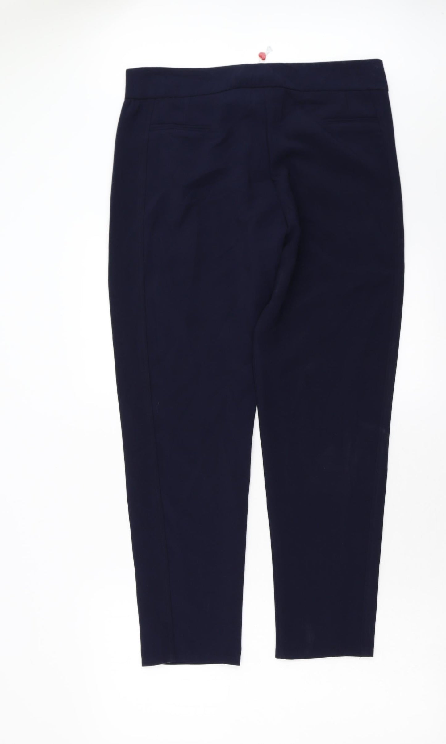 Louche Womens Blue   Trousers  Size 14 L29 in