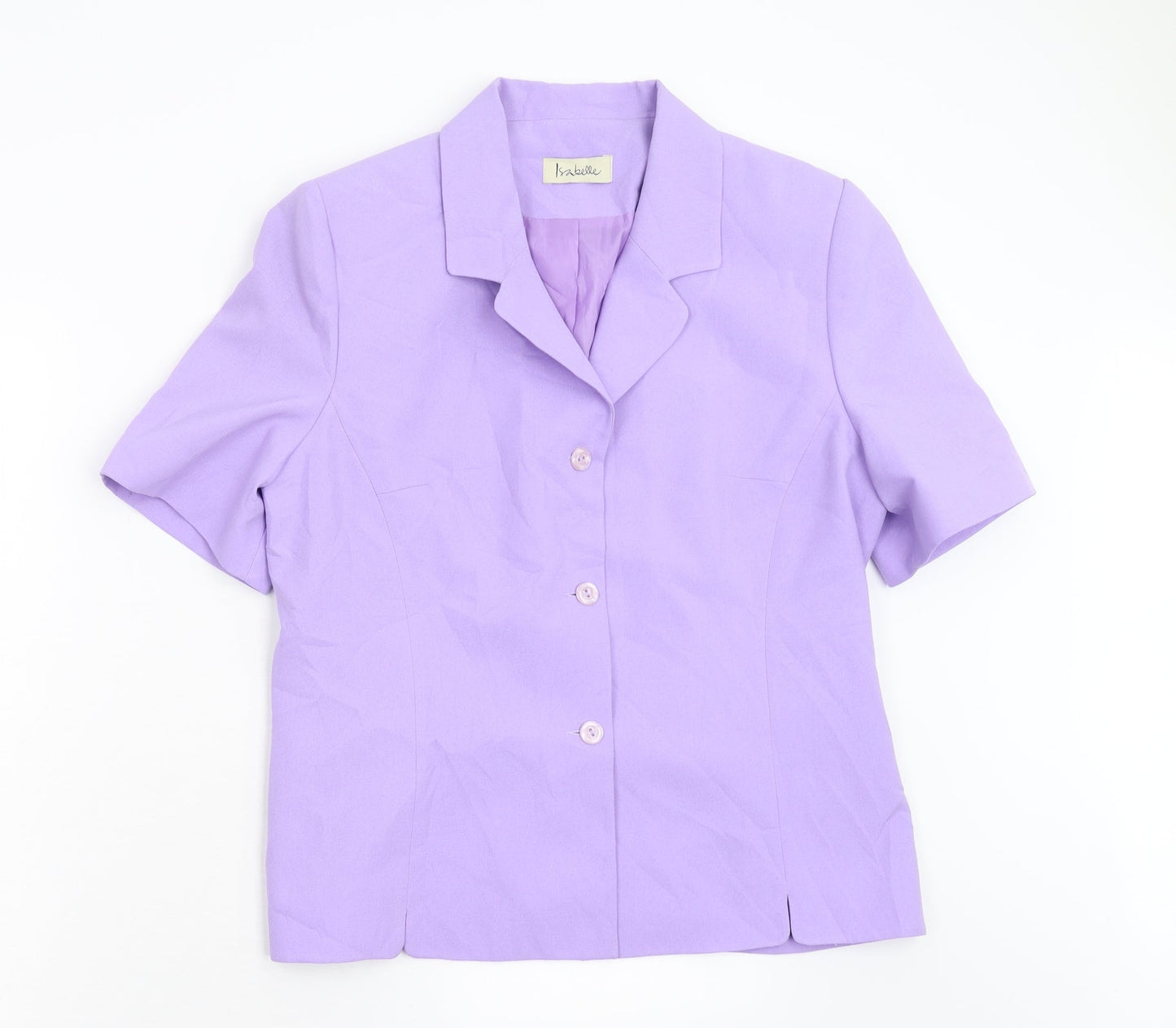 Isabelle Womens Purple   Jacket  Size 14