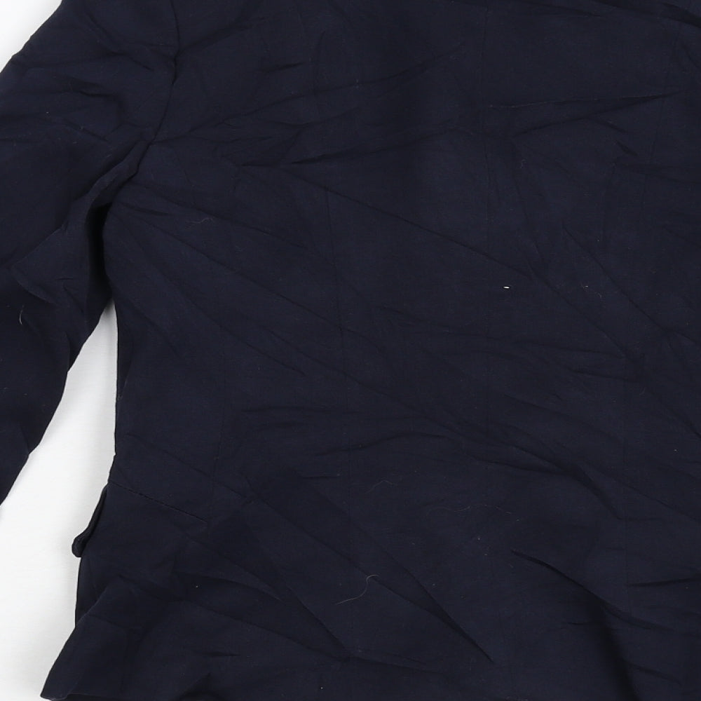 Debenhams Womens Blue   Jacket Suit Jacket Size 8