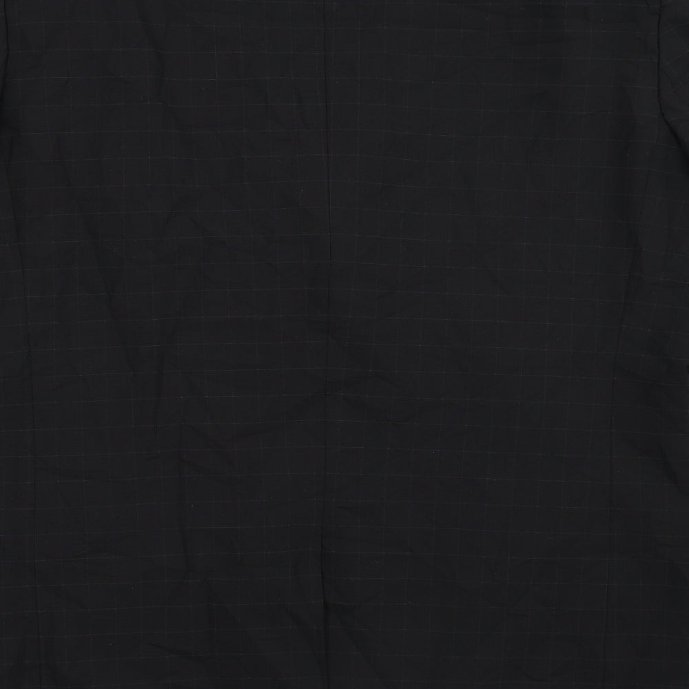 NEXT Mens Black Check  Jacket Suit Jacket Size 40
