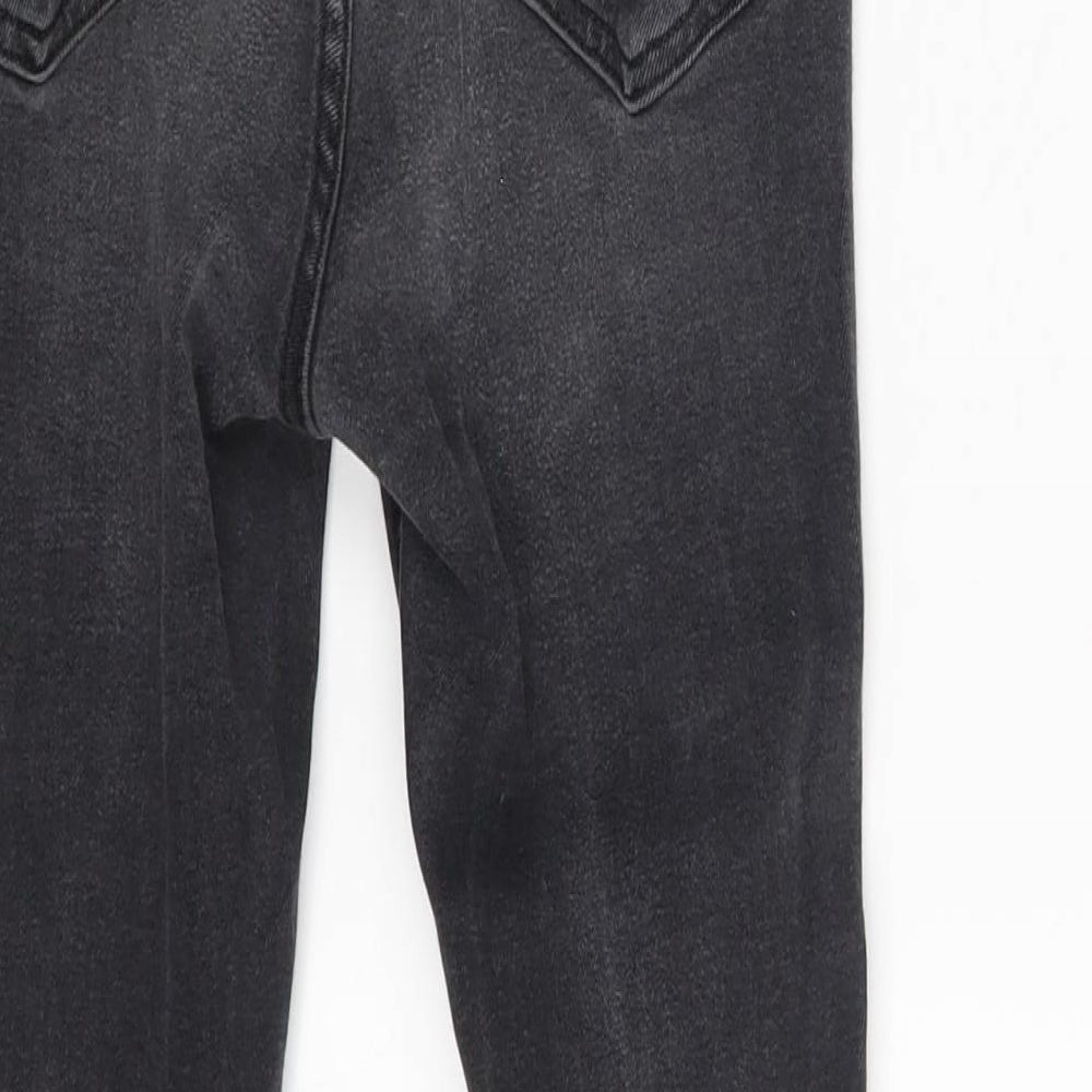 New Look Girls Grey  Denim Skinny Jeans Size 11 Years