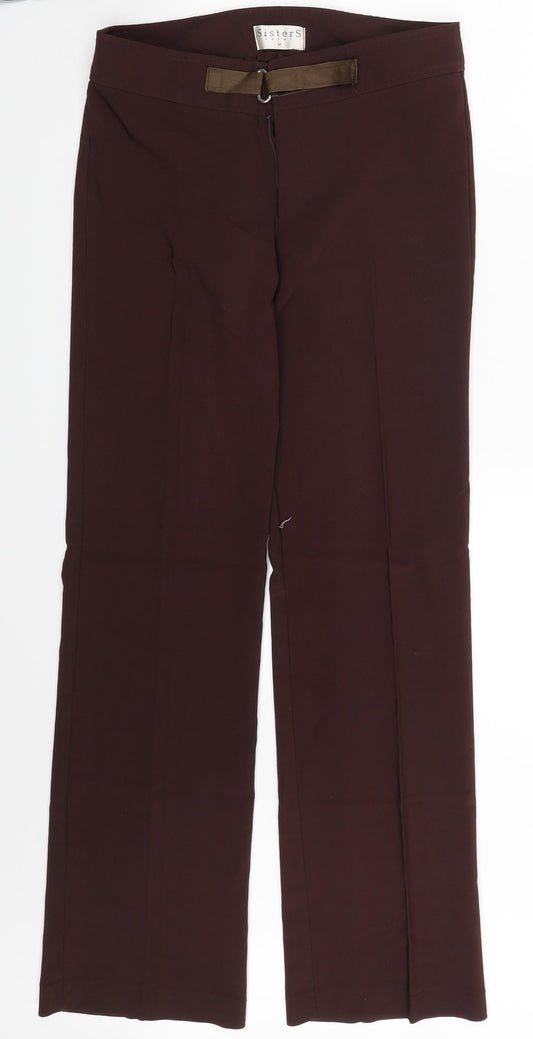 Sisters Point Womens Brown   Trousers  Size M L30 in