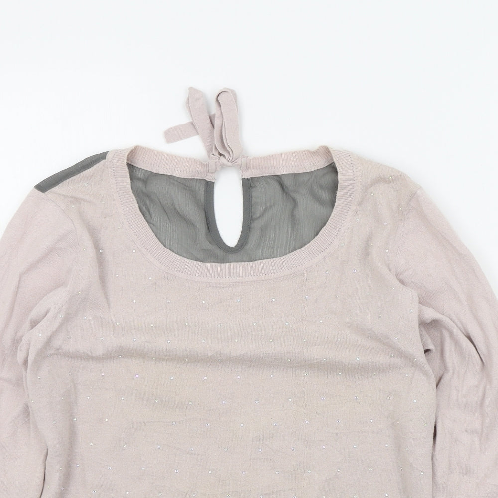 NEXT Womens Pink   Pullover Jumper Size 14