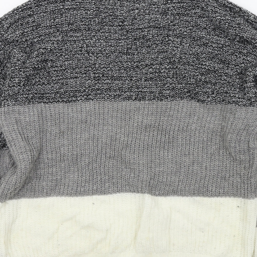 SheIn Mens Black   Pullover Jumper Size S