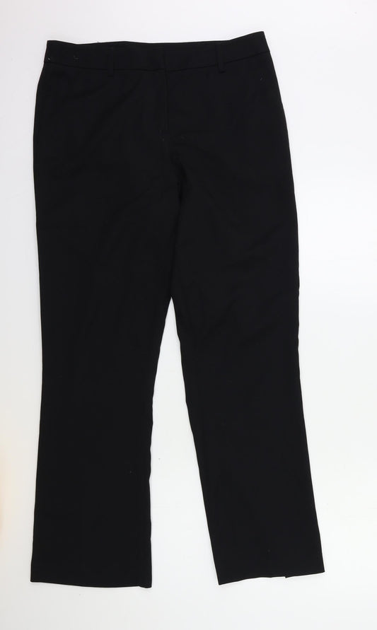 Preworn Womens Black   Trousers  Size 34 in L31 in