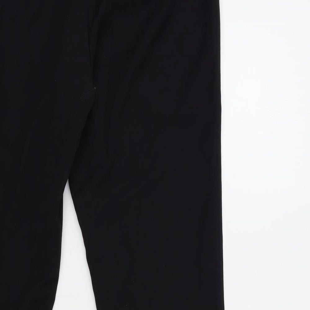 Preworn Womens Black   Trousers  Size 34 in L31 in