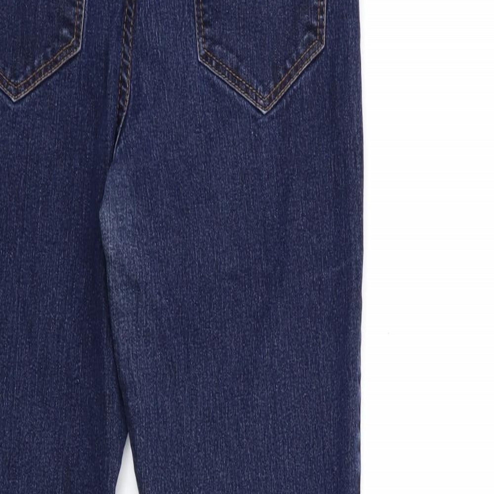 New Look Womens Blue  Denim Skinny Jeans Size 10 L28 in