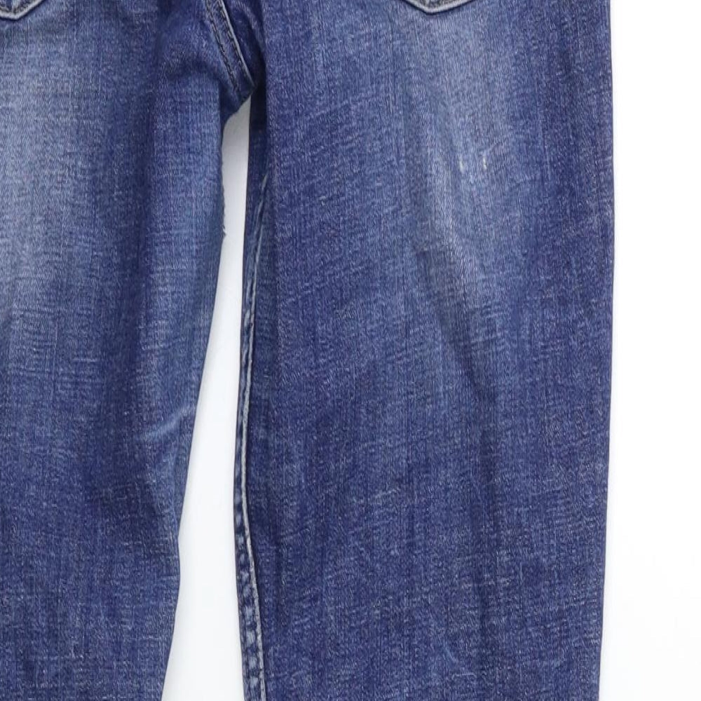 Marks and Spencer Womens Blue  Denim Skinny Jeans Size 30 in L29 in