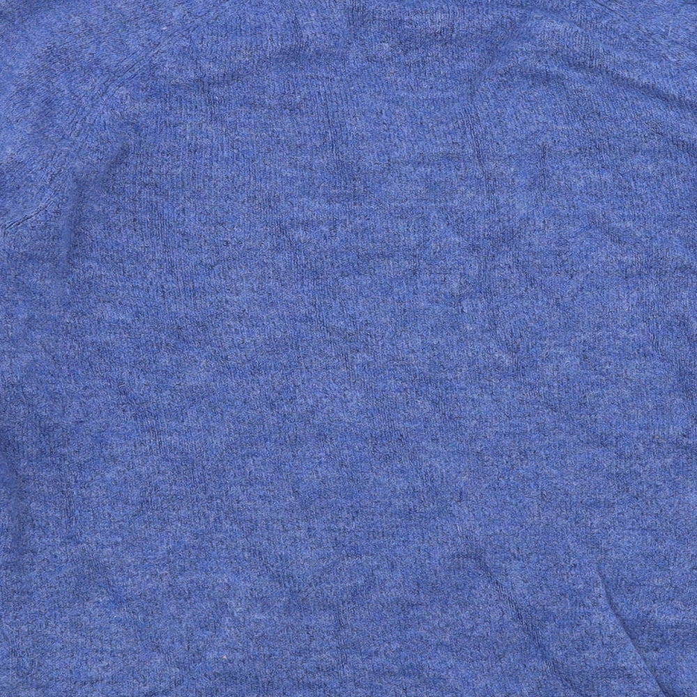 H&M Womens Blue  Knit Pullover Jumper Size M