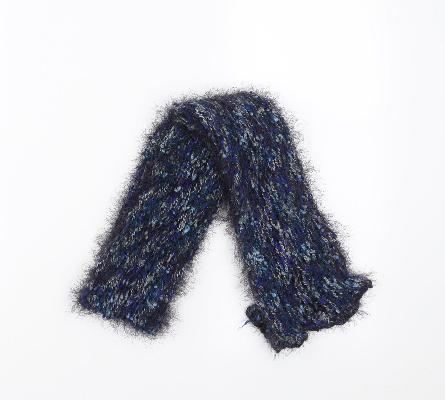 Preworn Womens Blue    Scarf