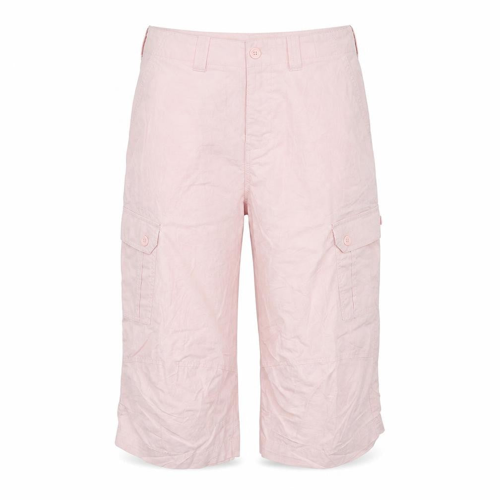 Preworn Womens Pink   Cropped Trousers Size 32 in  - 17 in inside leg