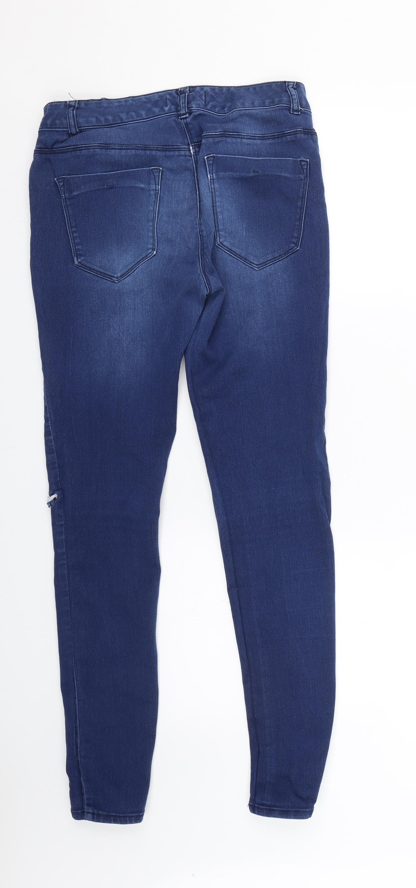 South Womens Blue  Denim Skinny Jeans Size 10 L27.5 in