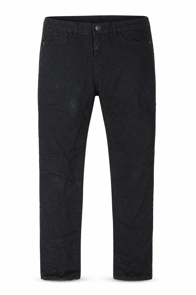 Moodo Mens Black  Denim Skinny Jeans Size M L27 in