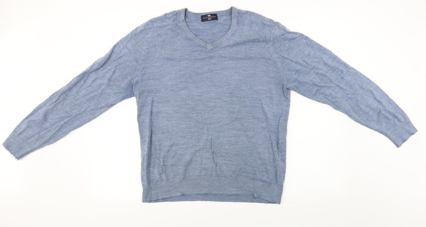 Marks and Spencer  Womens Blue   Pullover Jumper Size M