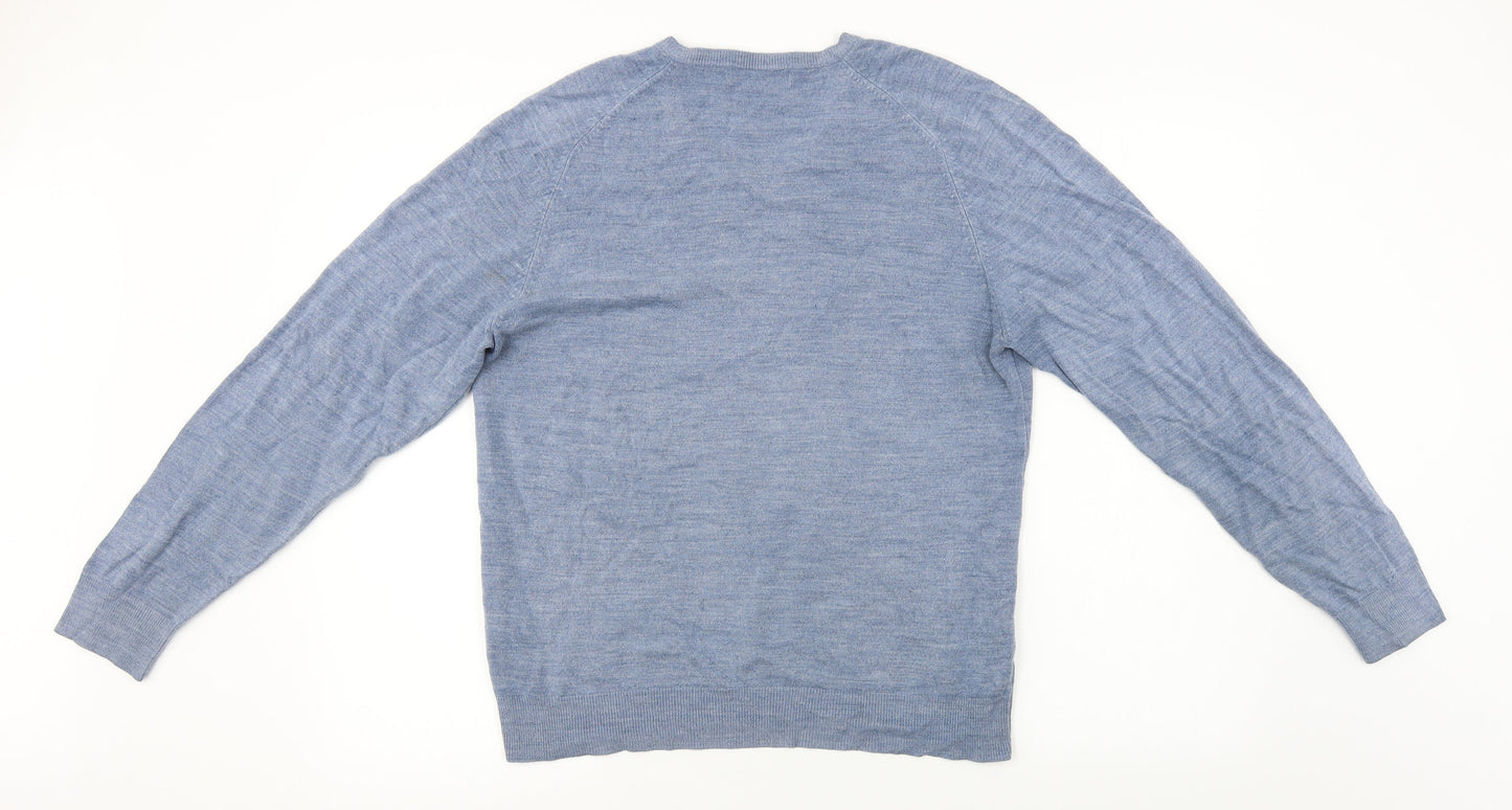 Marks and Spencer  Womens Blue   Pullover Jumper Size M
